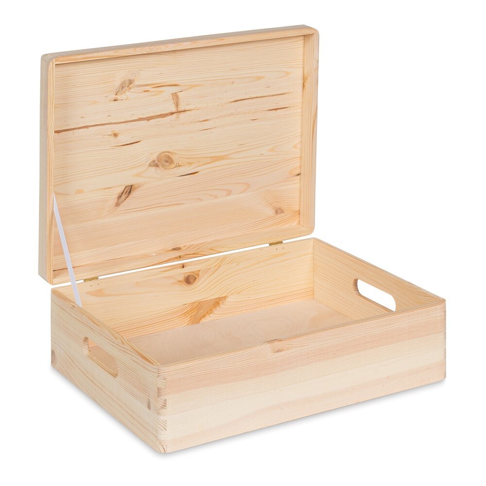 Houten stapelset KIM MIDI 3 met deksel -2x KIM MIDI open- 1x KIM MIDI deksel