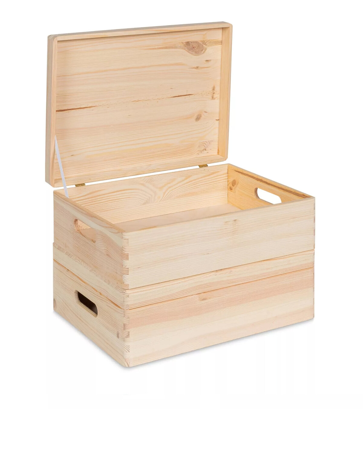 Houten stapelset KIM MIDI 2: 1x KIM MIDI open- 1x KIM MIDI deksel