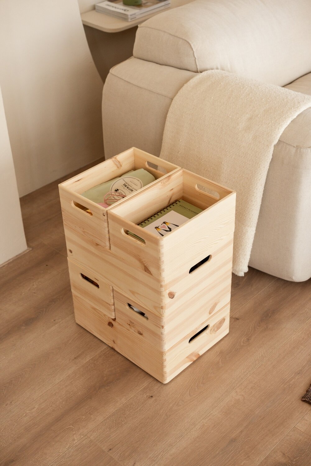 Houten stapelset KIM MIDI&amp;MINI super stapelset