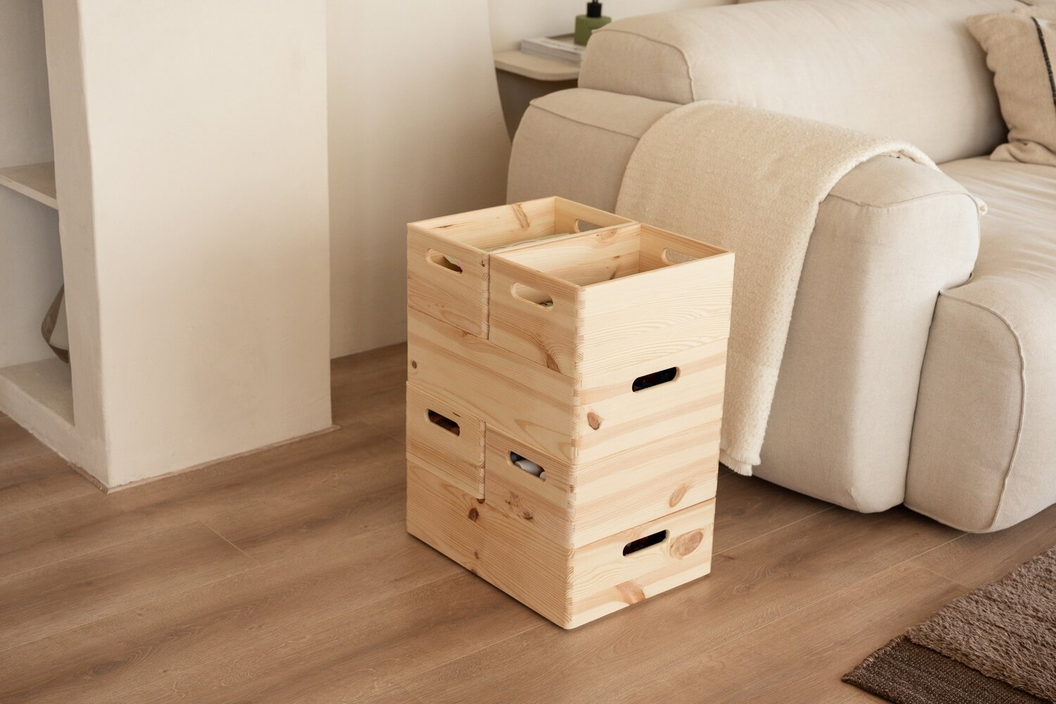 Houten stapelset KIM MIDI&amp;MINI super stapelset